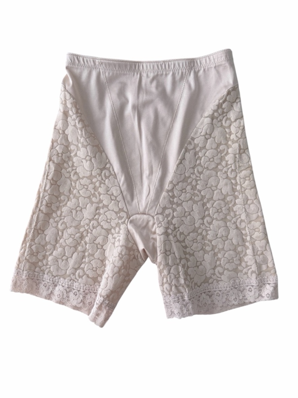 Adonna Nude Lace High-Waist Shaping Shorts - Picture 2 of 4